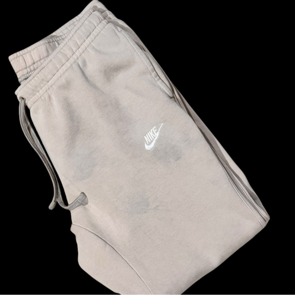 Nike Light Tan Joggers, Size Large - Picture 4 of 10